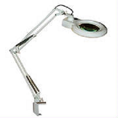 Magnifying Hobby Lamp LED 1.75X 5 Inch Glass Lens