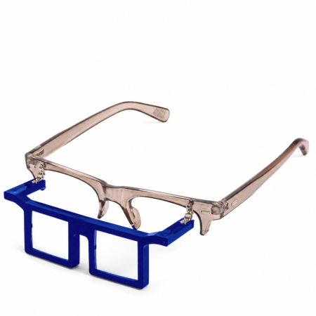 Telesight Magnifier Half Frame Blue